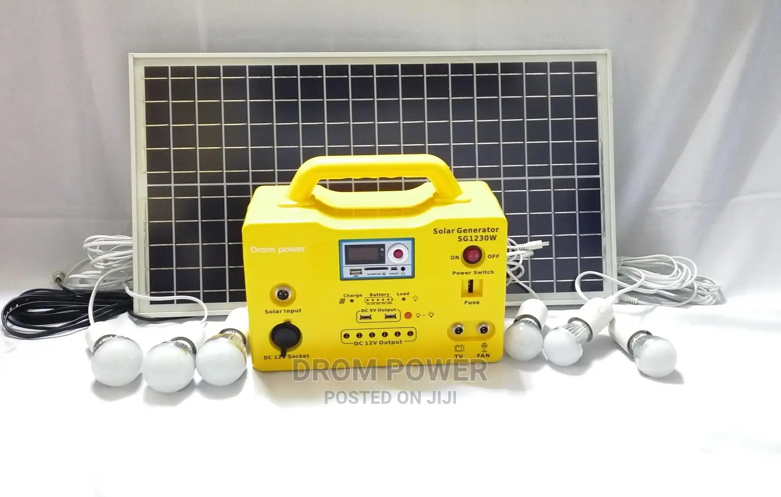 30w Solar Generator