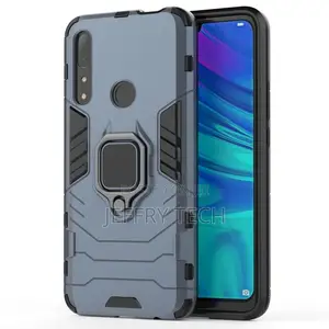 Huawei Y9 Prime 2019 Case PC+TPU Phone Back Cover With Ring