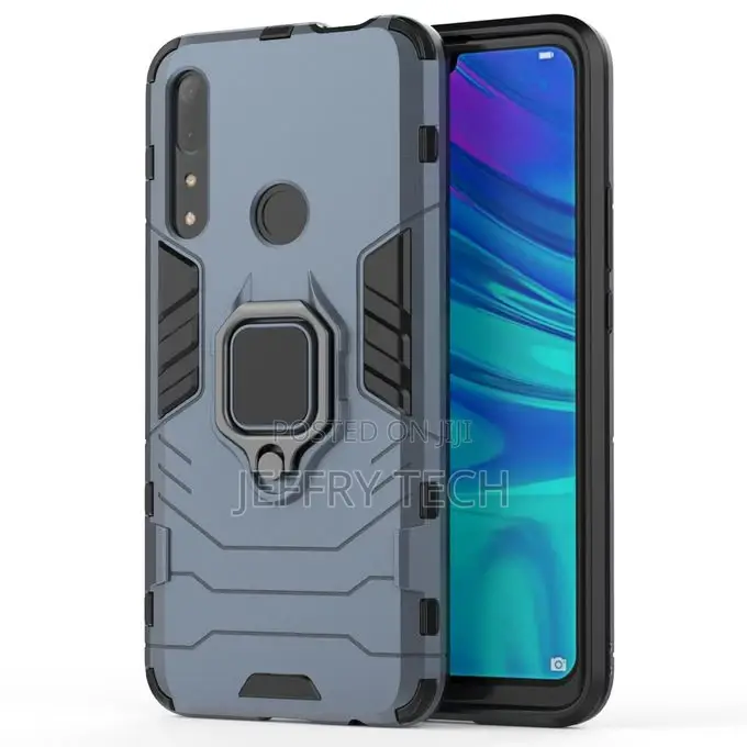 Huawei Y9 Prime 2019 Case PC+TPU Phone Back Cover With Ring