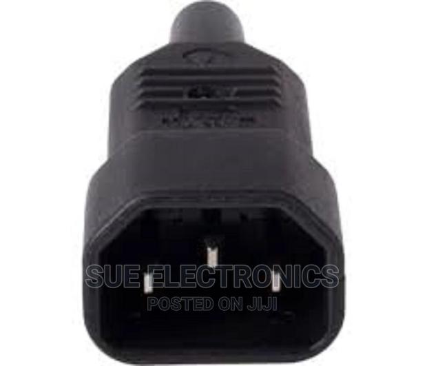 Male Socket Cable Mount Electrical Power Connector