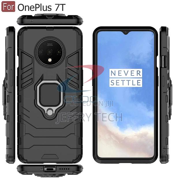 Armour Oneplus 7T Defender Case | Rotating Ring Holder Kic - thumbnail 3