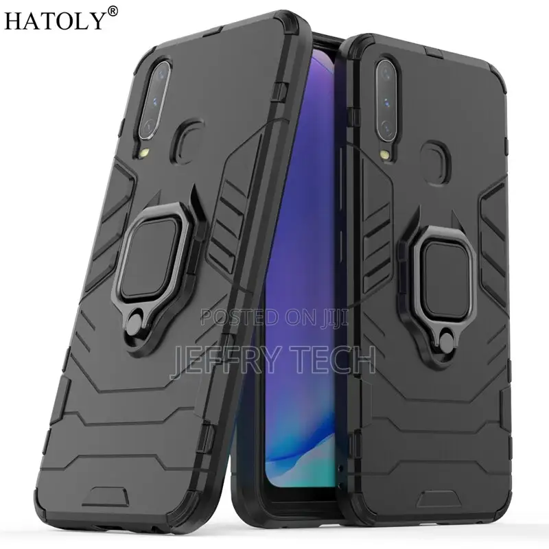 Vivo Y17 Case Cover for Vivo Y17 Magnetic Finger Ring Phone