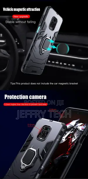 Shockproof Armor Case for Redmi Note 9T 5G 9S 9 Pro 8 Pro Ri