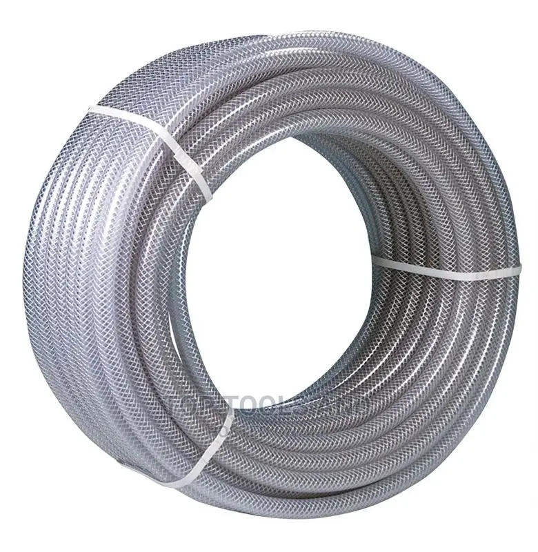 Clear Braided Hose Pipes 1/2 × 60ft