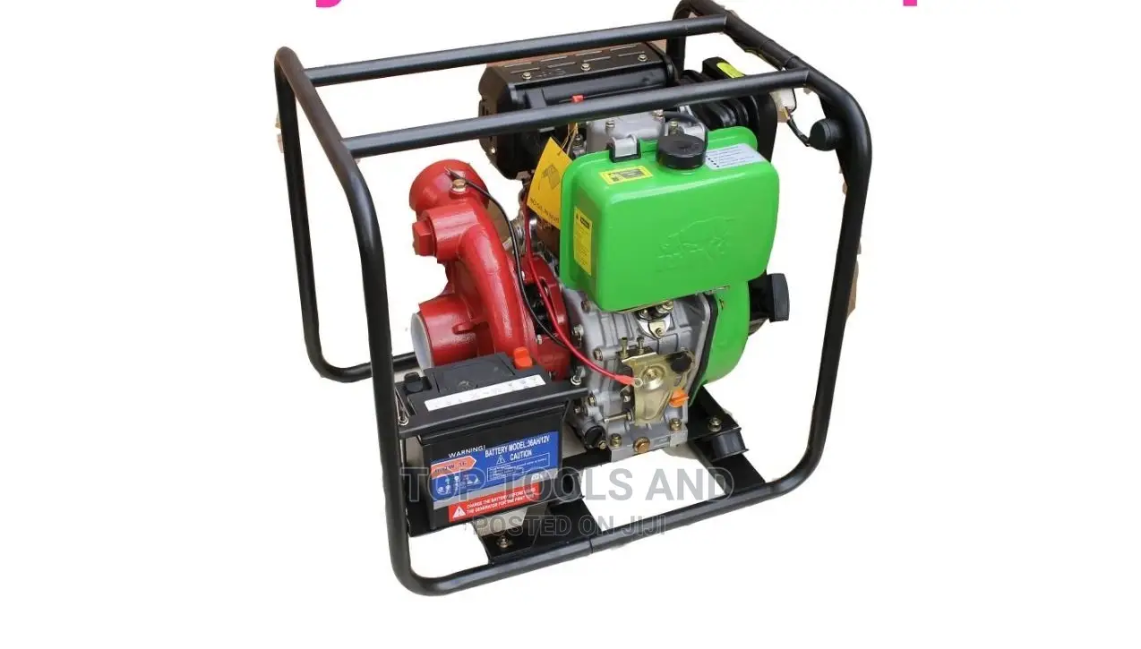 Rhino Diesel High Pressure Water Pump 14hp 100mtrs Keystart
