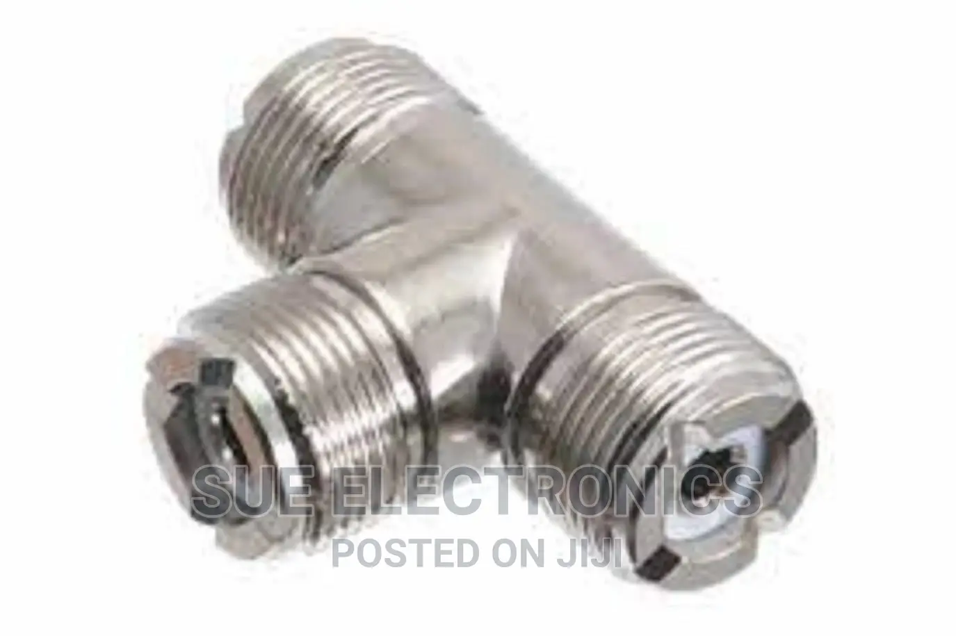 T Connector - Triple Female T Coax Connector