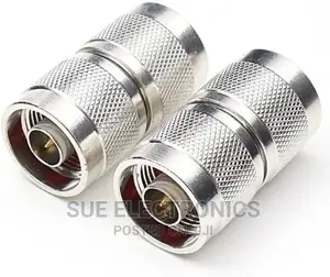 N Type Male Plug to N Male Plug Rf Adapter Barrel Connector