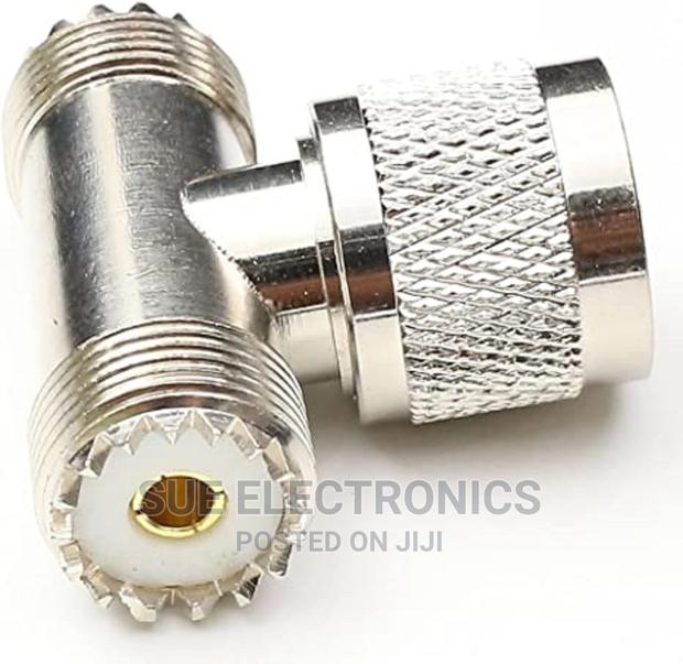 Uhf Male to Uhf Female Tee Connectors