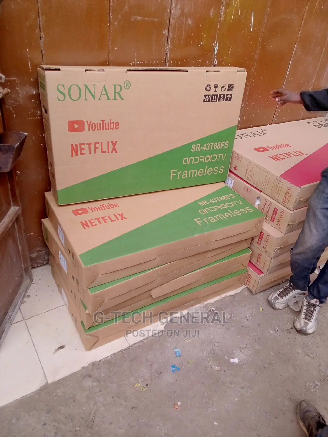 Sonar SR43T81FS,43 Inch Smart Android TV