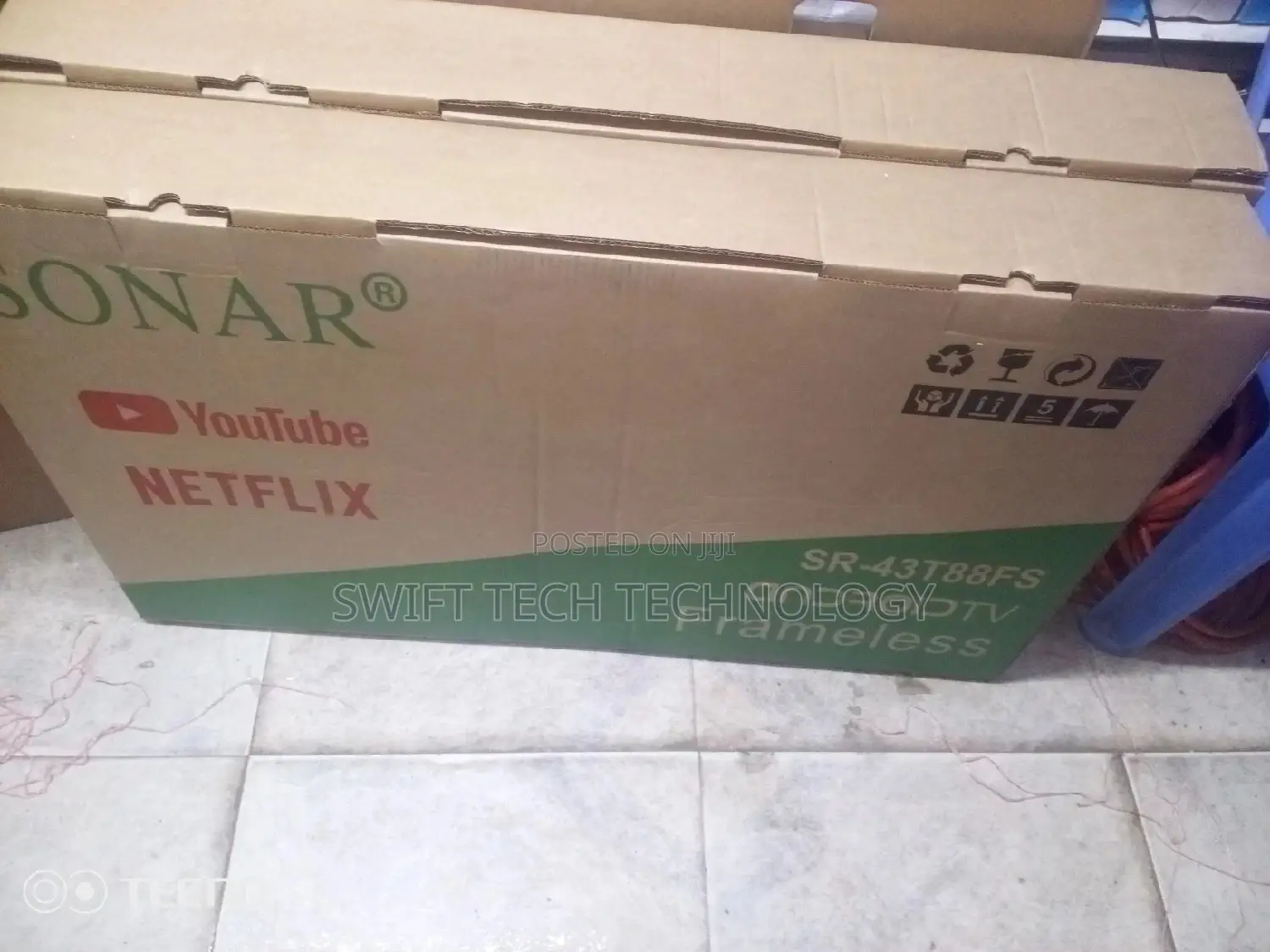 Sonar 43 Smart Android Tv Frameless 