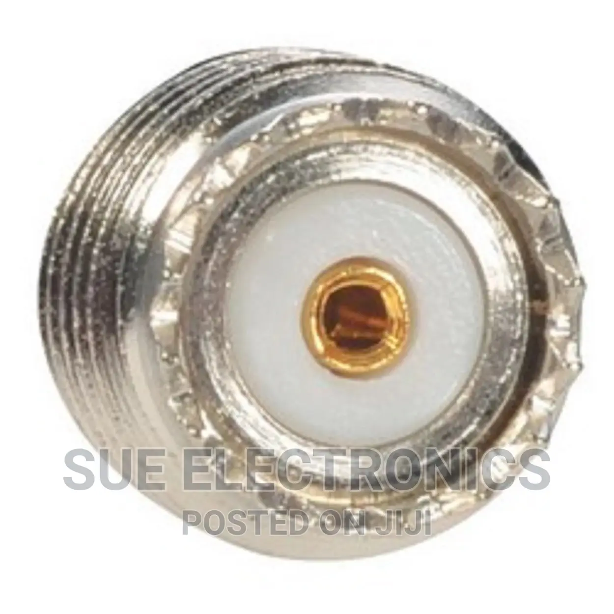 Uhf Female to Uhf Male Right Angle Adaptor