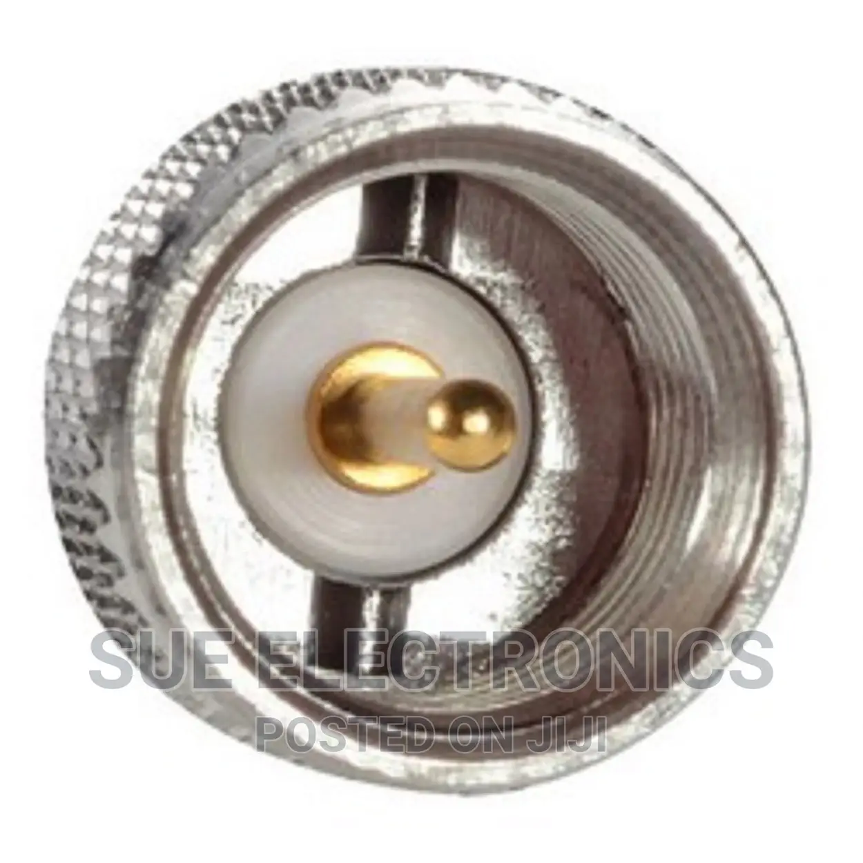 Uhf Female to Uhf Male Right Angle Adaptor