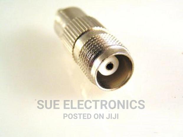 Female to RCA Male Coaxial Adapter Connector