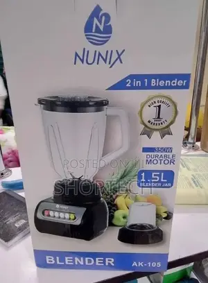 2 in 1 Nunix Ak-105 Blender