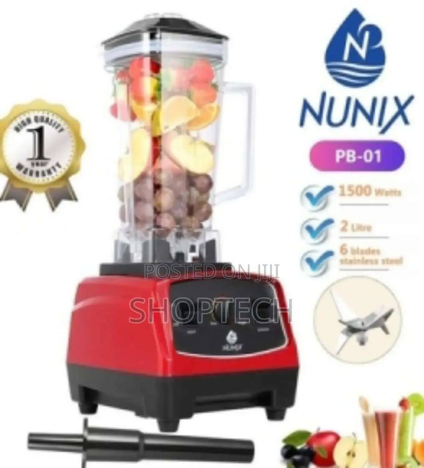 Nunix Commercial Professional Blenders.