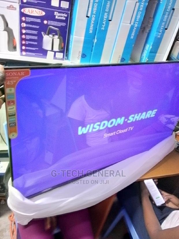 Sonar 32" Inch Smart Android Frameless Netflix Youtube - main view