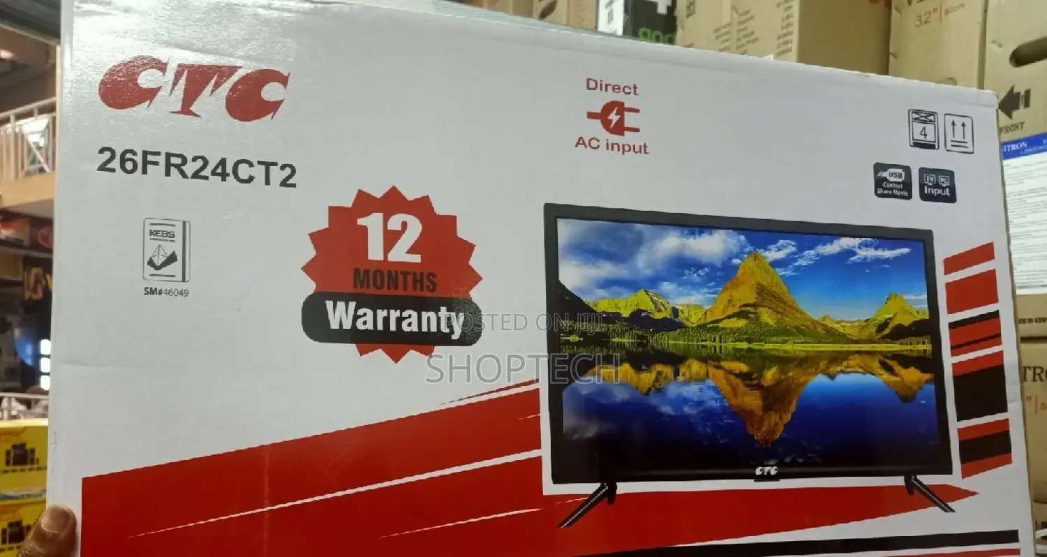Ctc 26 Digital Full Screen Ac/Dc Tv