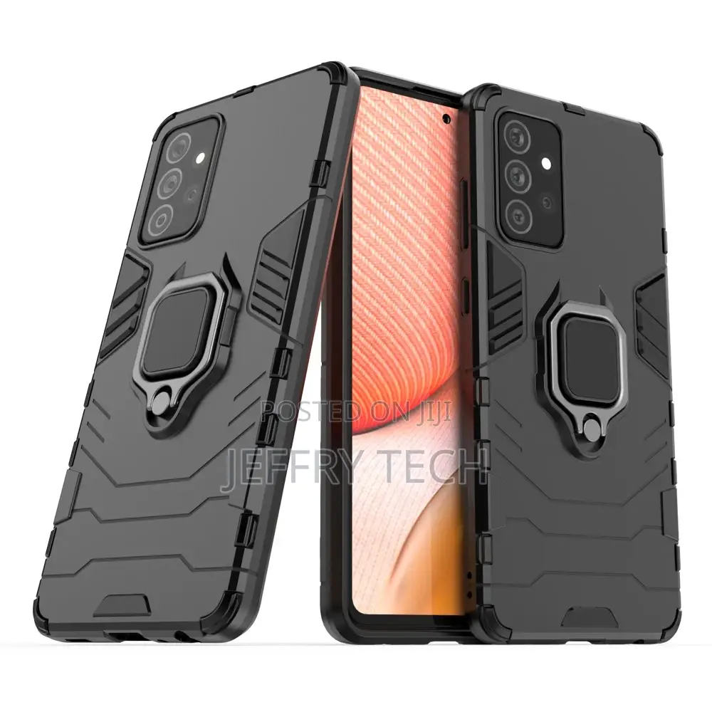 Tough Rugged Cover for Samsung Galaxy A72 4G Black