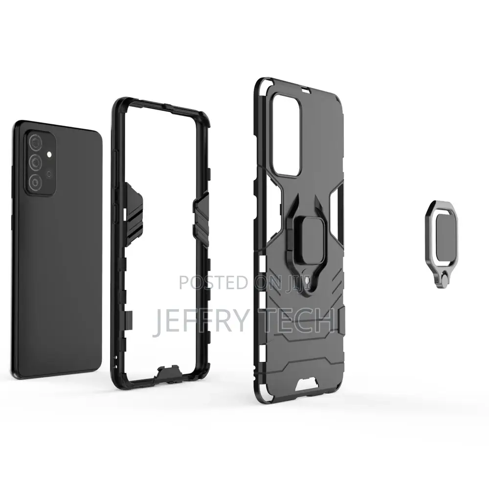 Tough Rugged Cover for Samsung Galaxy A72 4G Black