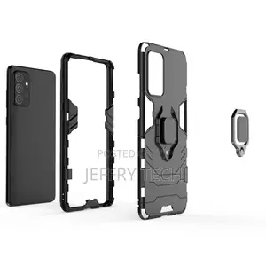 Tough Rugged Cover for Samsung Galaxy A72 4G Black