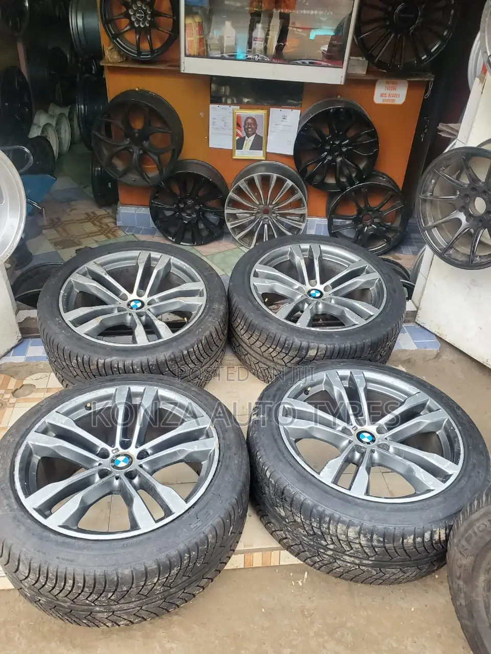 Bmw Msport Rims Size 20 With Tyres