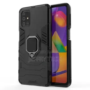 Ring Armor Case Kickstand Tough Rugged Samsung Galaxy M31s B