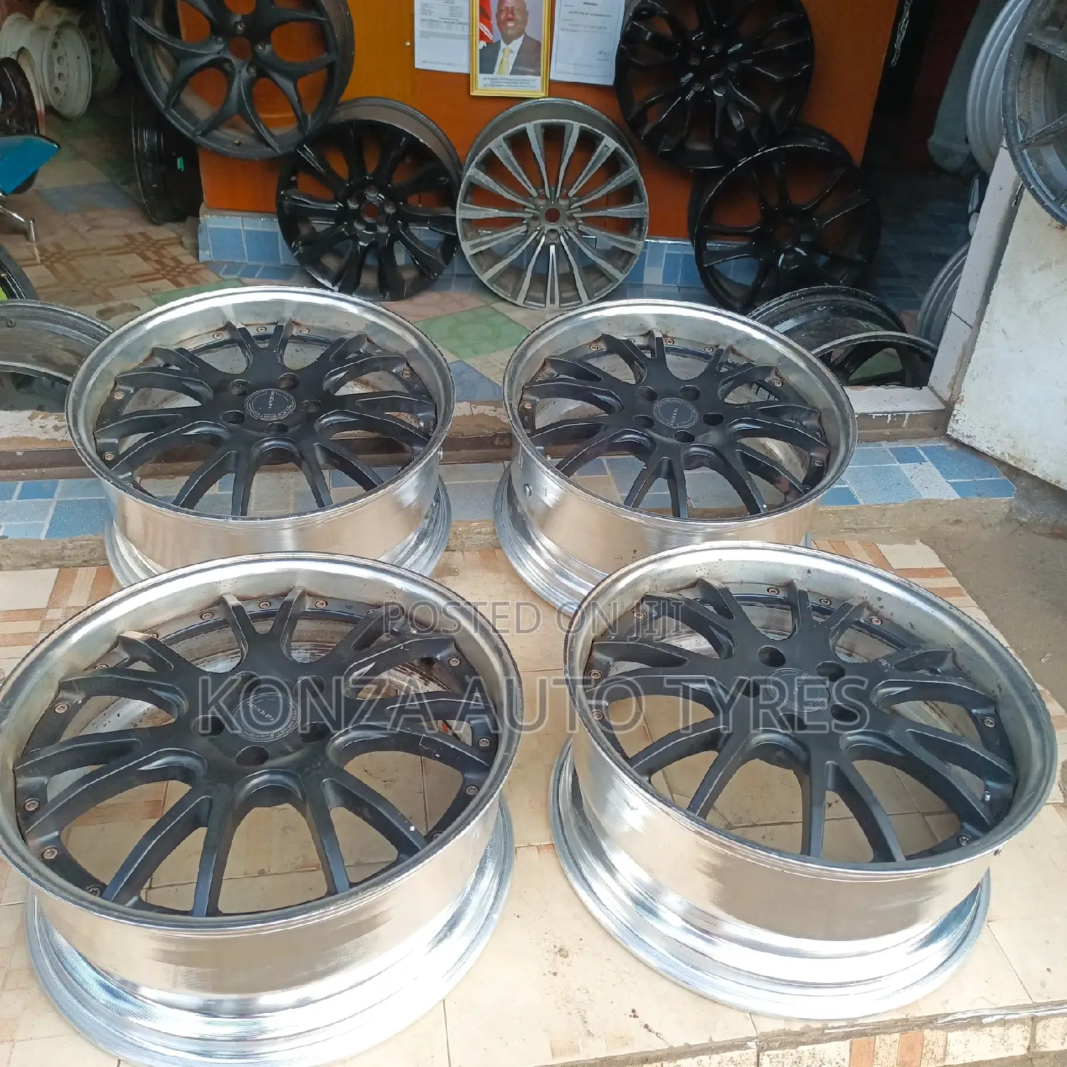 Toyota Markx and Crown Sport Rims Size 19