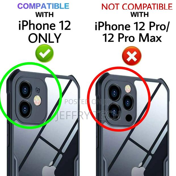 Riggear Xundd Back Cover Case for iPhone 12 (Armor|PC and TP - thumbnail 2