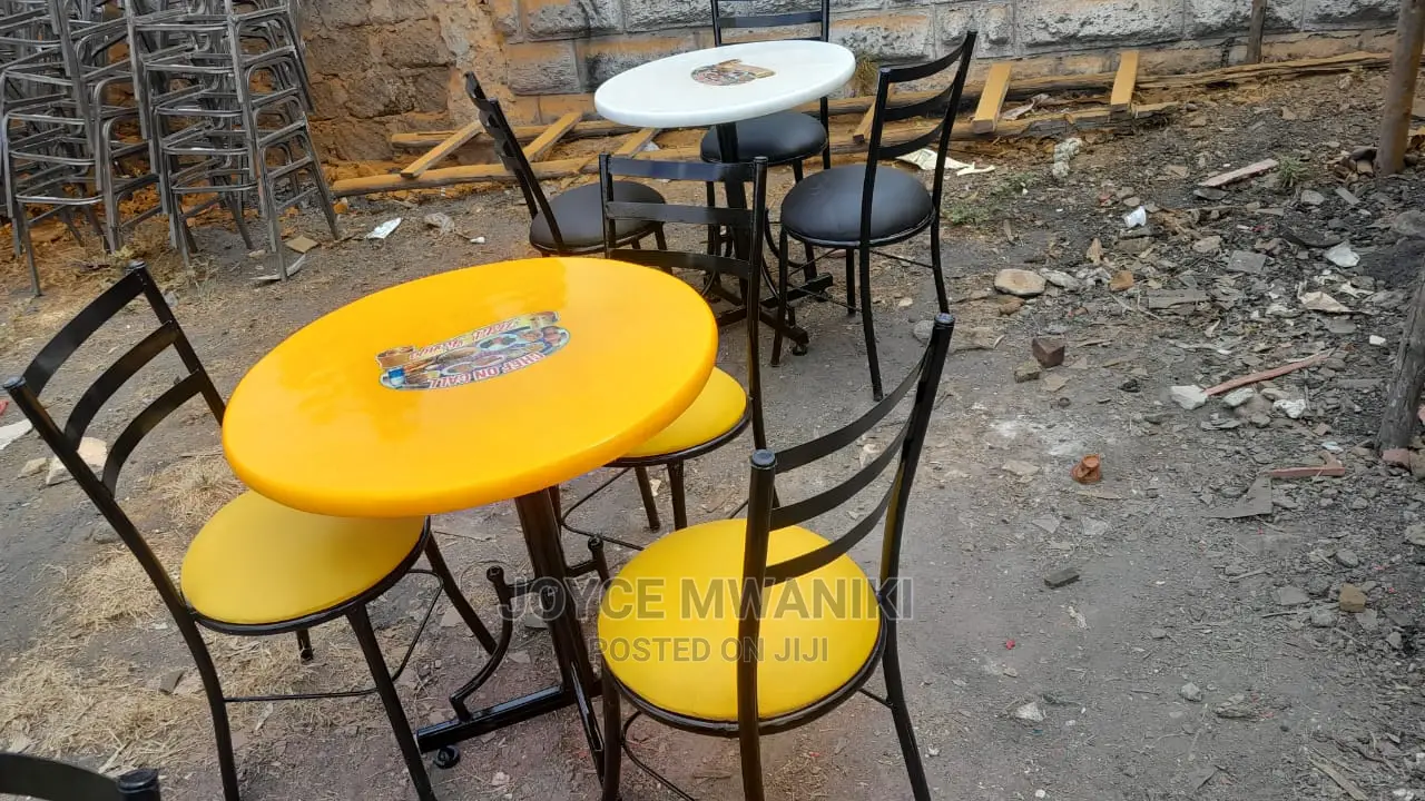 Set of Restaurant Chairs and Table
