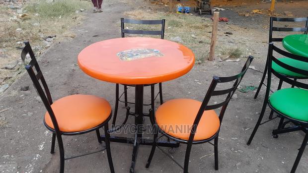 Set of Restaurant Chairs and Table