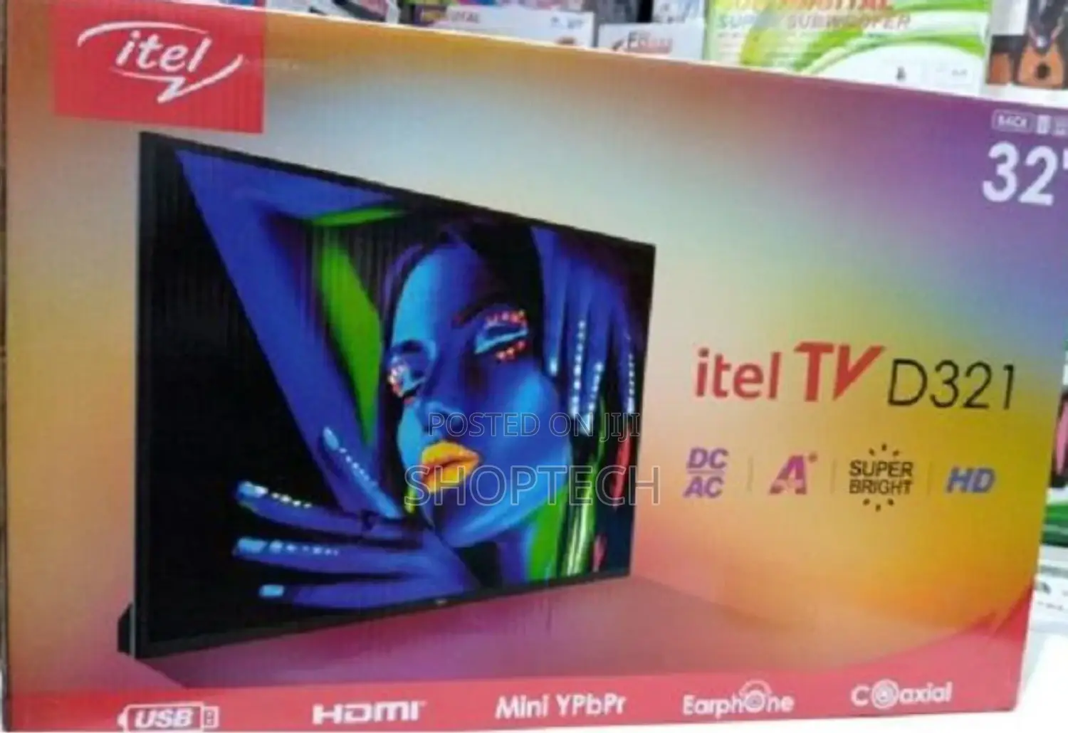 Frameless Itel 32 Digital ( Icast) Digital Tv.