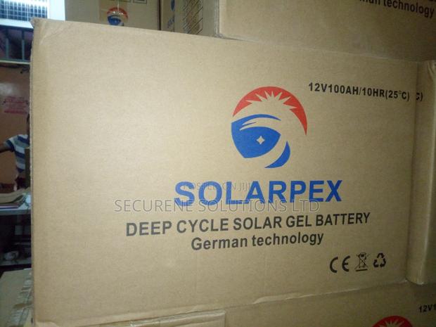 Solarpex 100ah Backup Battery - main view