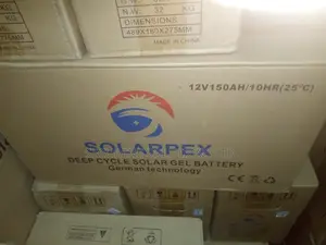 Solarpex 150 Ah/12 V Battery Bsckup