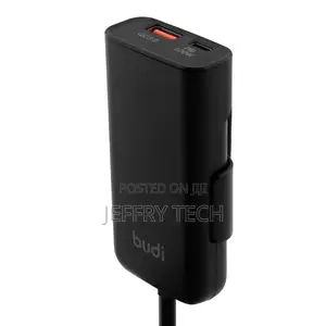 Budi 1.5m PD 100W QC 3.0 Car Charger CC069B (Support Laptops