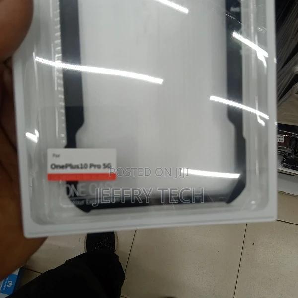 Transparent Back Cover Case for Oneplus 10 Pro 5G (Black Bum - thumbnail 3