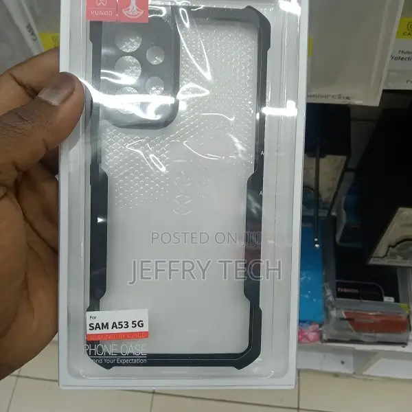 Crystal Clear Samsung Galaxy A53 5G Back Cover Case