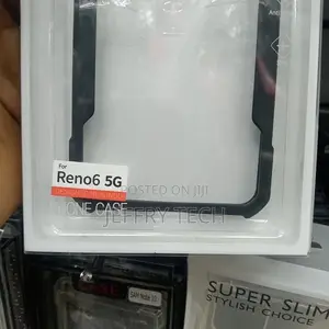 Back Cover for Oppo Reno6 Cover (Transparent, Shock Proof)