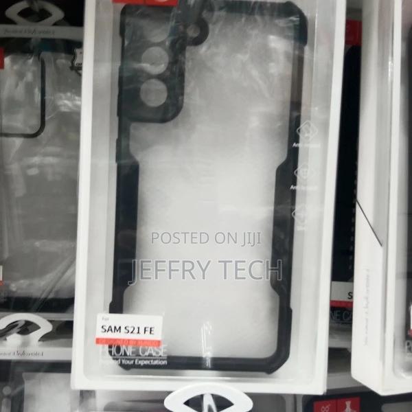 Samsung Galaxy S21 FE Clear Transparent Case Cover Clear PC - thumbnail 3
