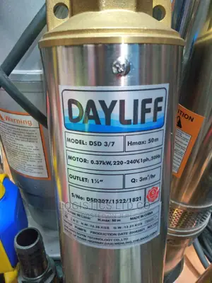 Dayliff DSD 3/7 Well Pump (Hmax50m)
