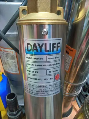 Dayliff DSD 3/7 Well Pump (Hmax50m)