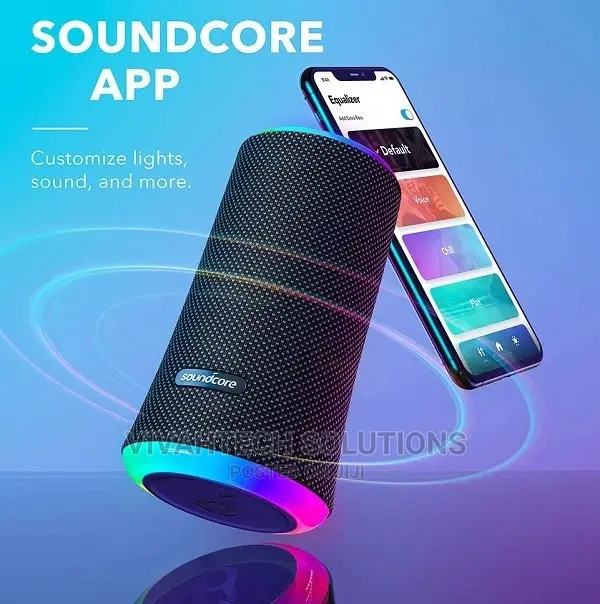 Anker Soundcore Flare 2 – 20W IPX7 Waterproof Bluetooth Spea