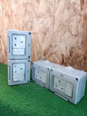 Water Proof Twin Socket 13A - main view