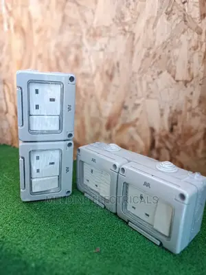 Water Proof Twin Socket 13A