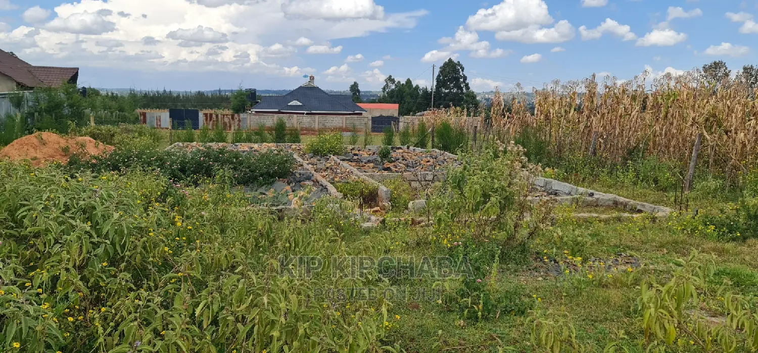 Prime Plot With Approved 3 Bedroom House for Sale Kipkenyo