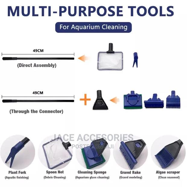 Acquarium Cleaning Tools 5 in One - thumbnail 6