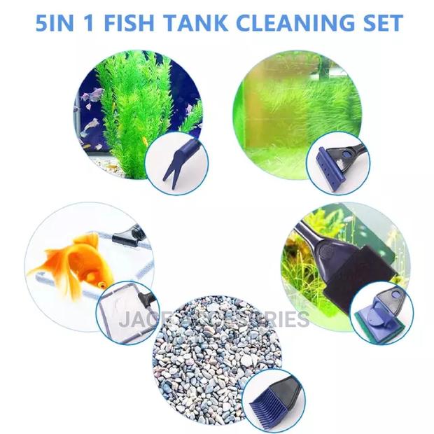 Acquarium Cleaning Tools 5 in One - thumbnail 5
