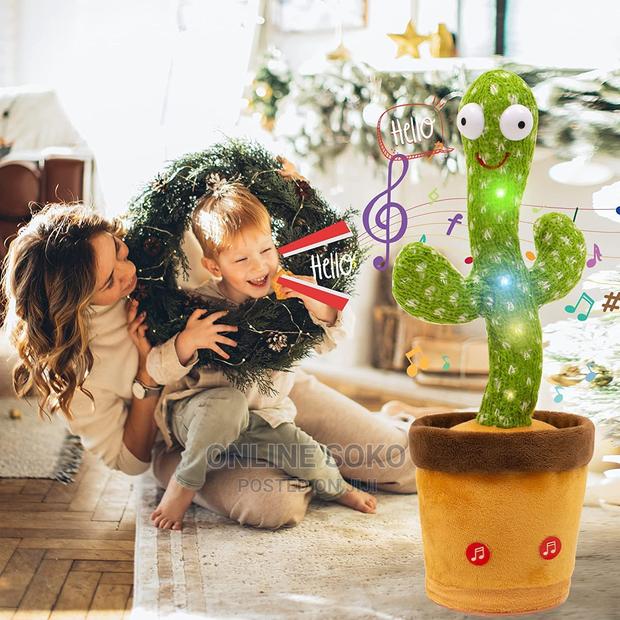 Kids Singing Talking Dancing Cactus Plush Toy - thumbnail 5