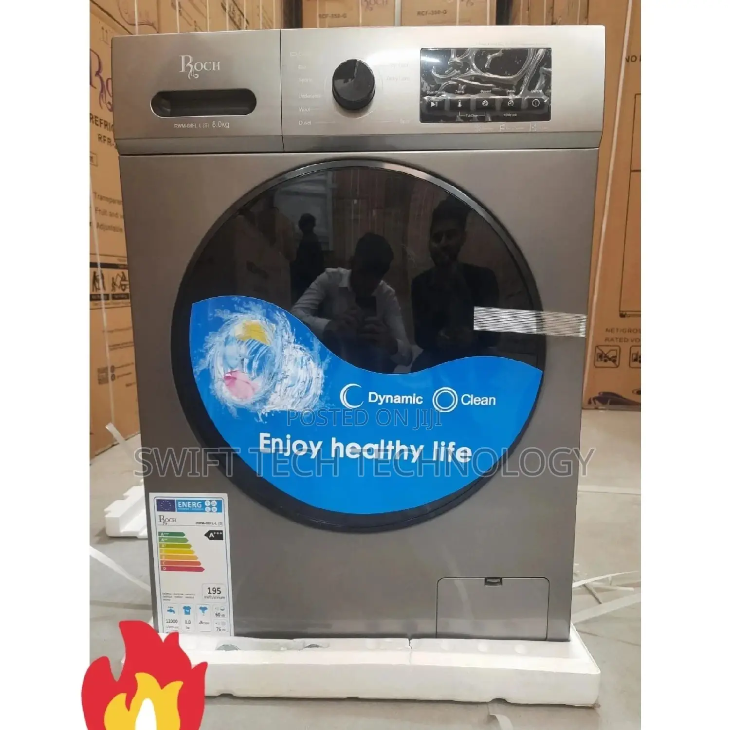Roch Washing Machine 8kg