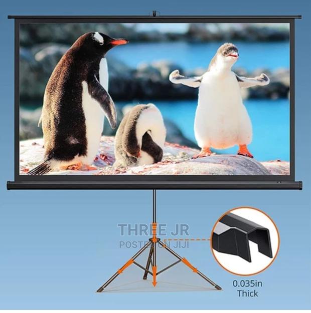 Tripod Projection Screens Available in All Sizes - main view