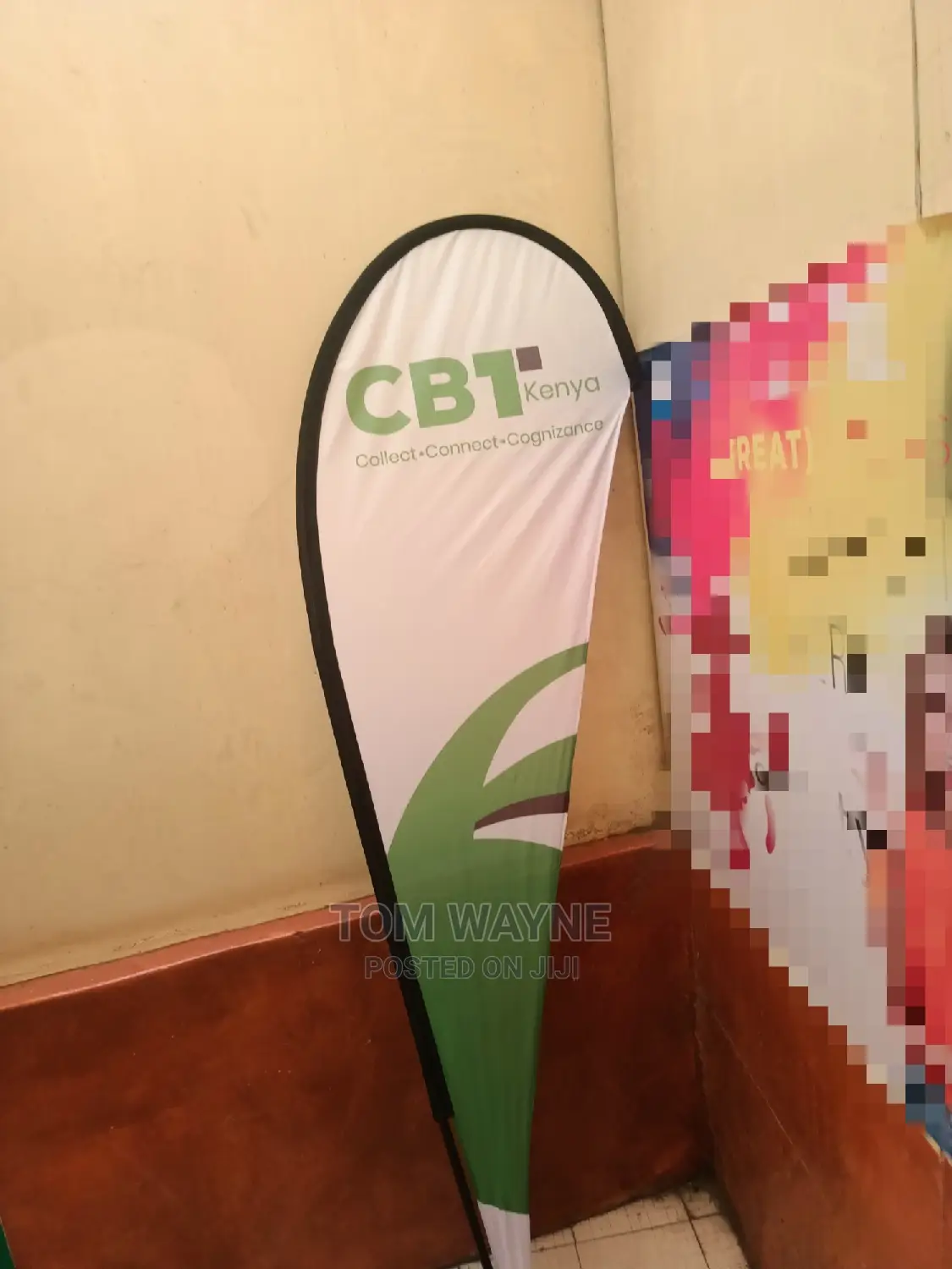 Teardrop Banners Flags, 3.5 Metres Height